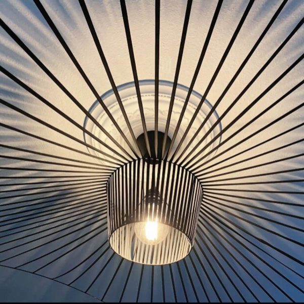 french vertigo fiberglass chandelier 54.7″