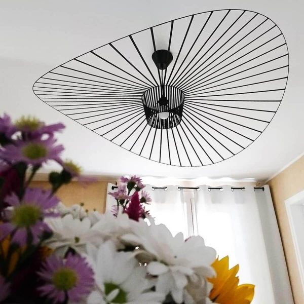 french vertigo fiberglass chandelier 54.7″