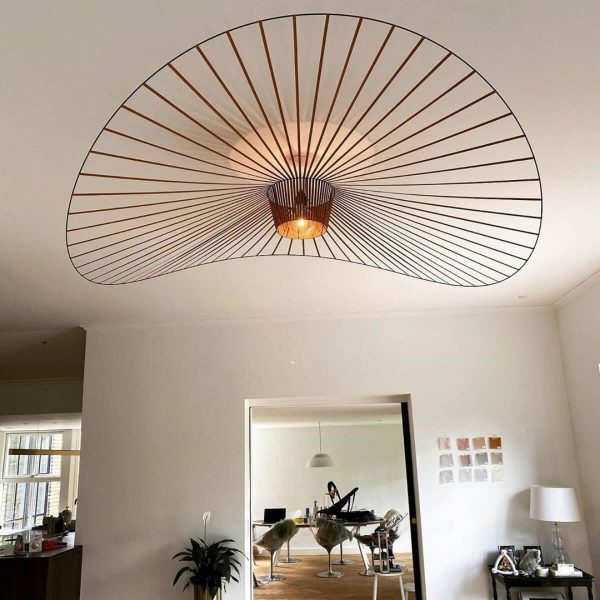 french vertigo fiberglass chandelier 54.7″