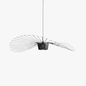 french vertigo fiberglass chandelier 66.5″