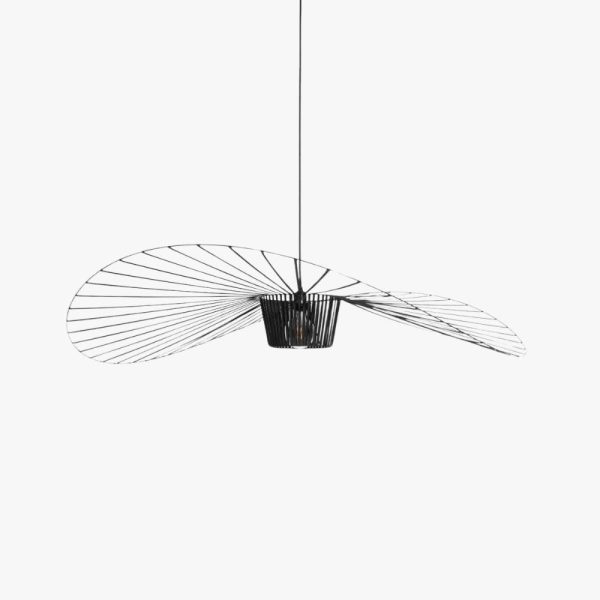 french vertigo fiberglass chandelier 66.5″