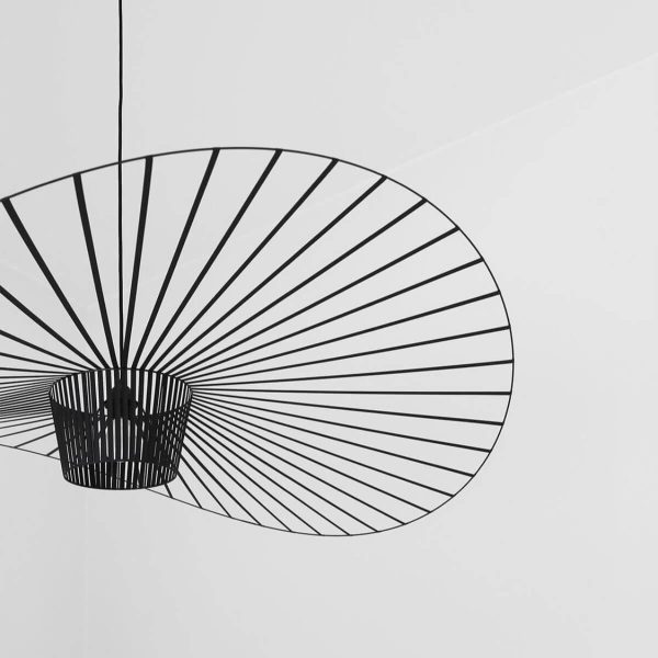 french vertigo fiberglass chandelier 66.5″