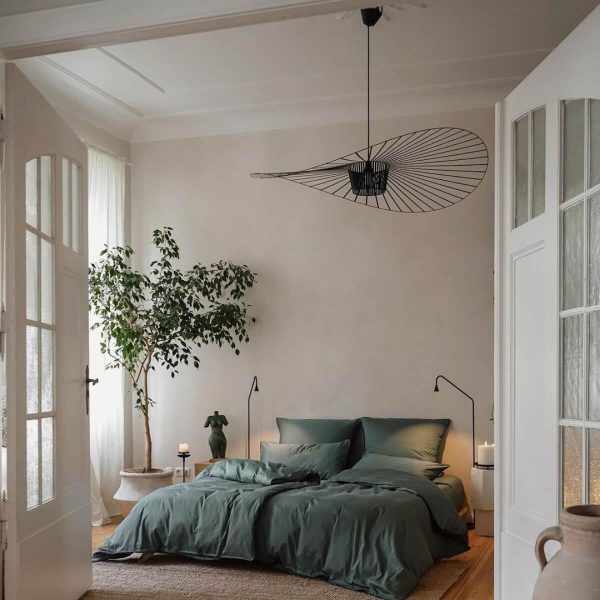 french vertigo fiberglass chandelier 39.4″