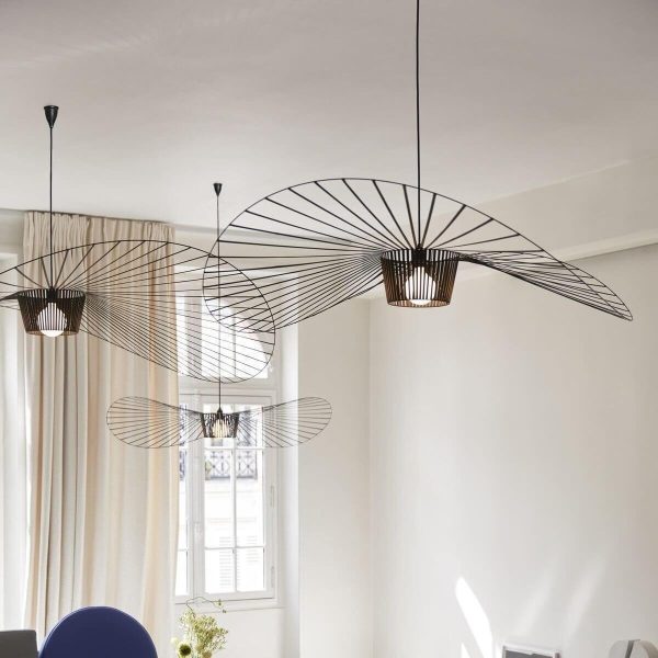 french vertigo fiberglass chandelier 39.4″