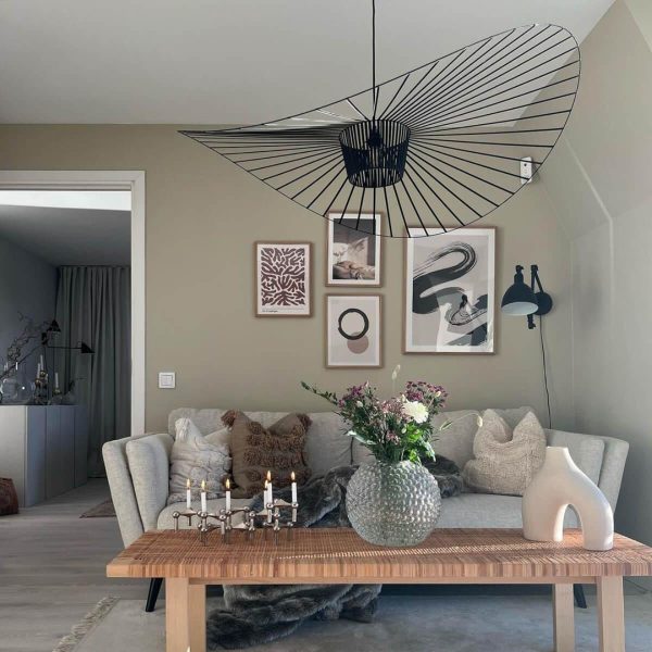 french vertigo fiberglass chandelier 47.2″