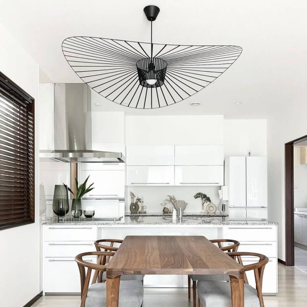 french vertigo fiberglass chandelier 47.2″