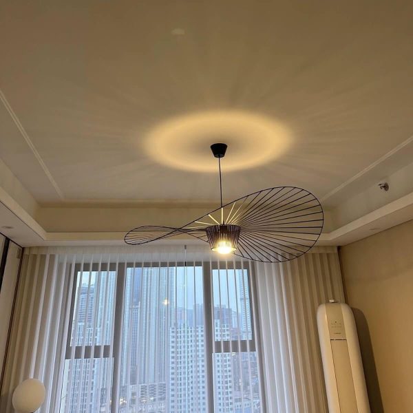 french vertigo fiberglass chandelier 47.2″