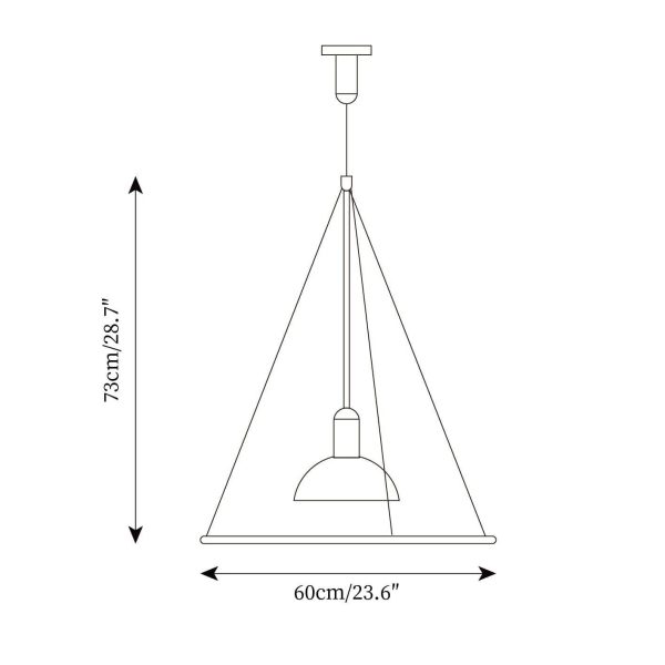 frisbi pendant lamp
