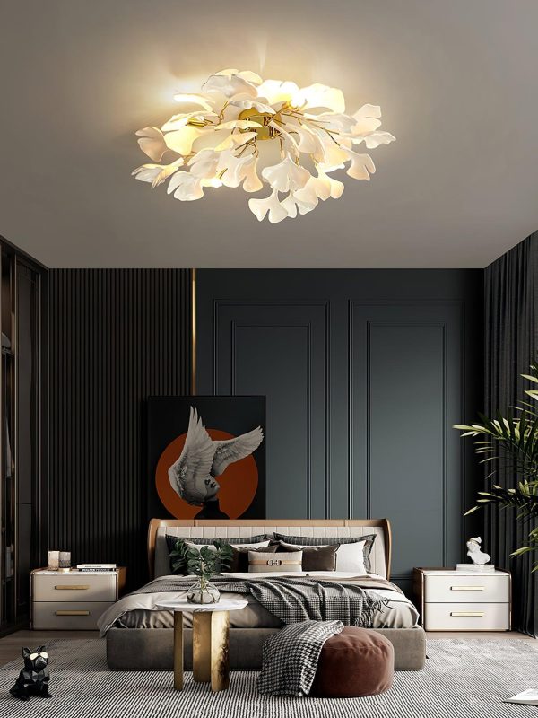 gingko ceiling lamp