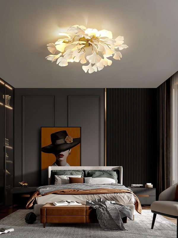 gingko ceiling lamp