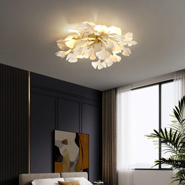 gingko ceiling lamp