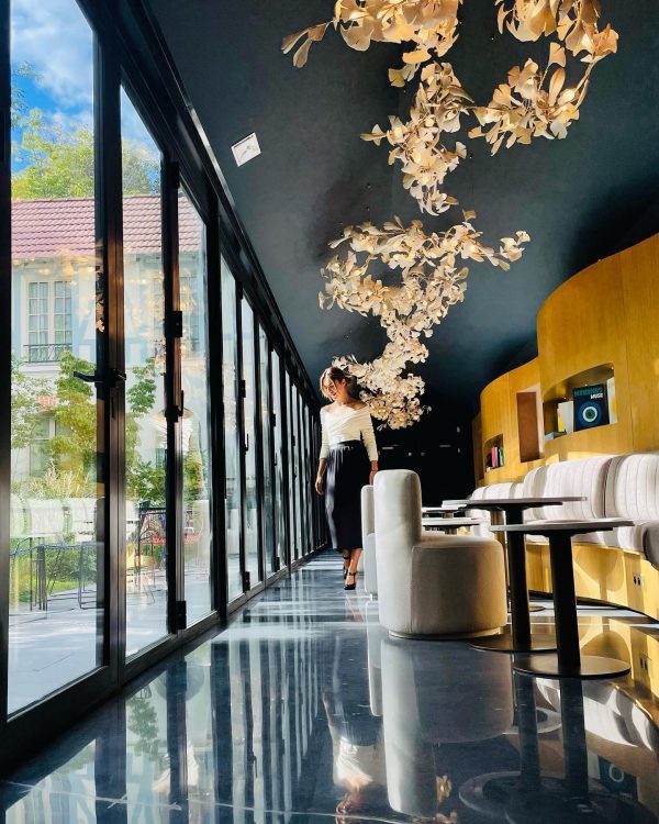 gingko chandelier style b