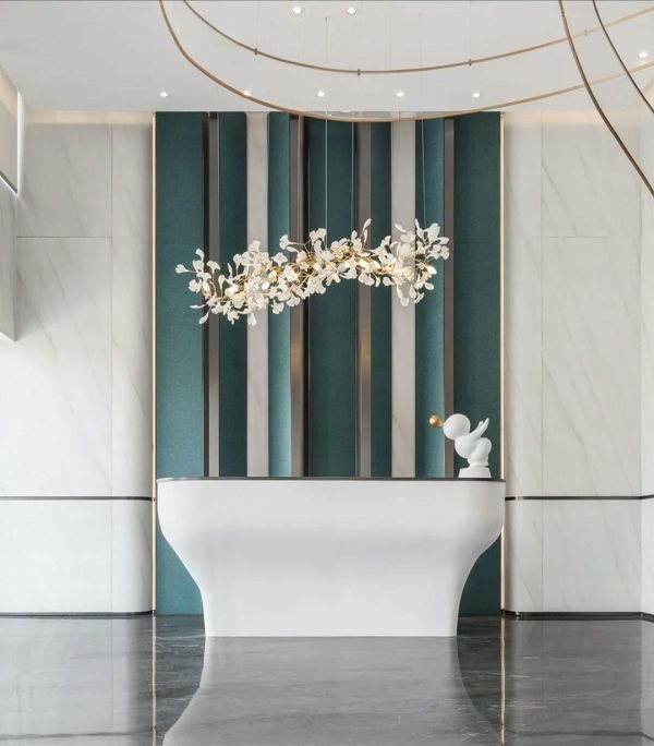 gingko chandelier style b