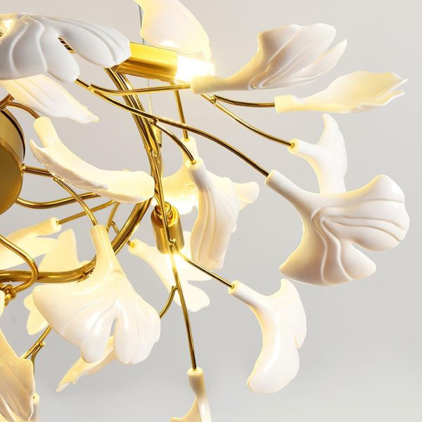 gingko chandelier style b