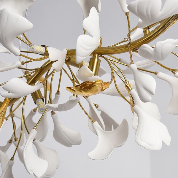 gingko chandelier style b