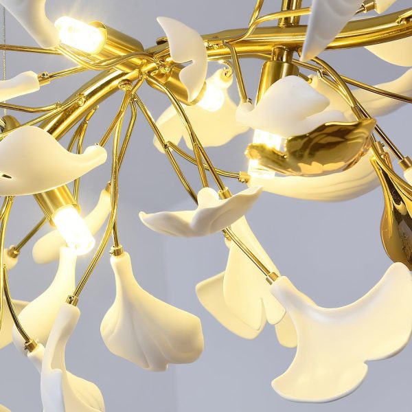 gingko chandelier style b