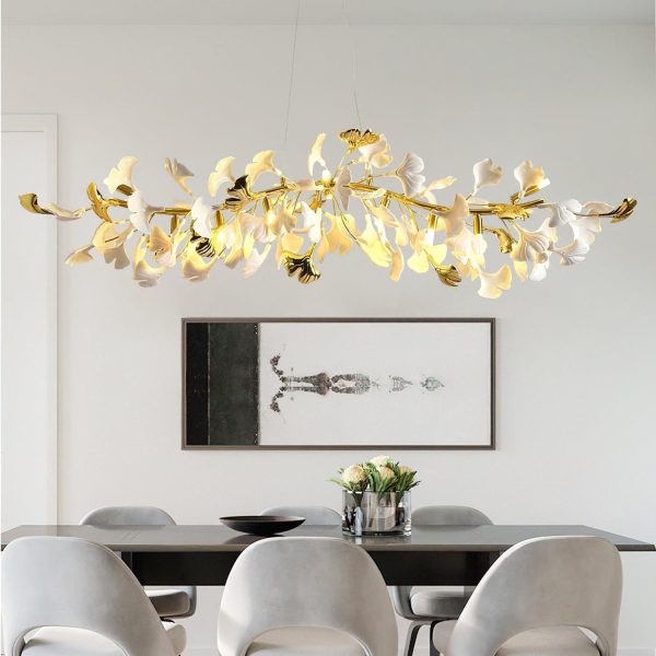 gingko chandelier style b