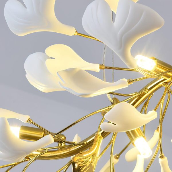 gingko chandelier style b