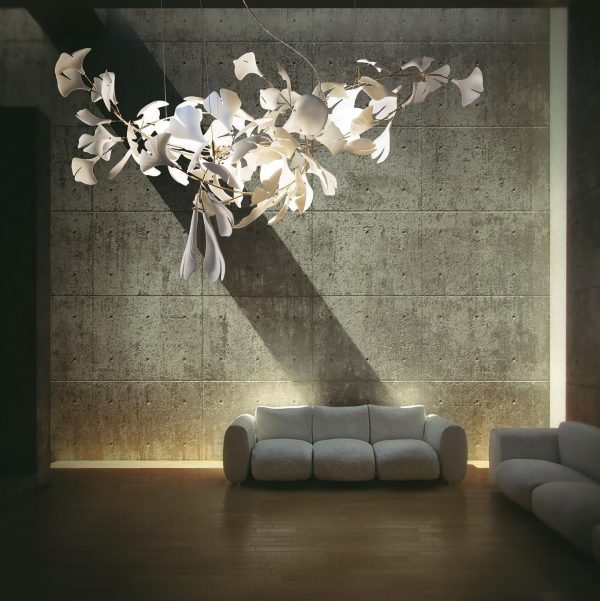 gingko chandelier style b
