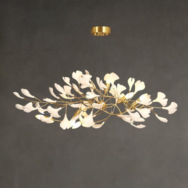 gingko chandelier style c