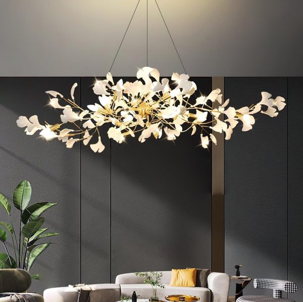 gingko chandelier style c