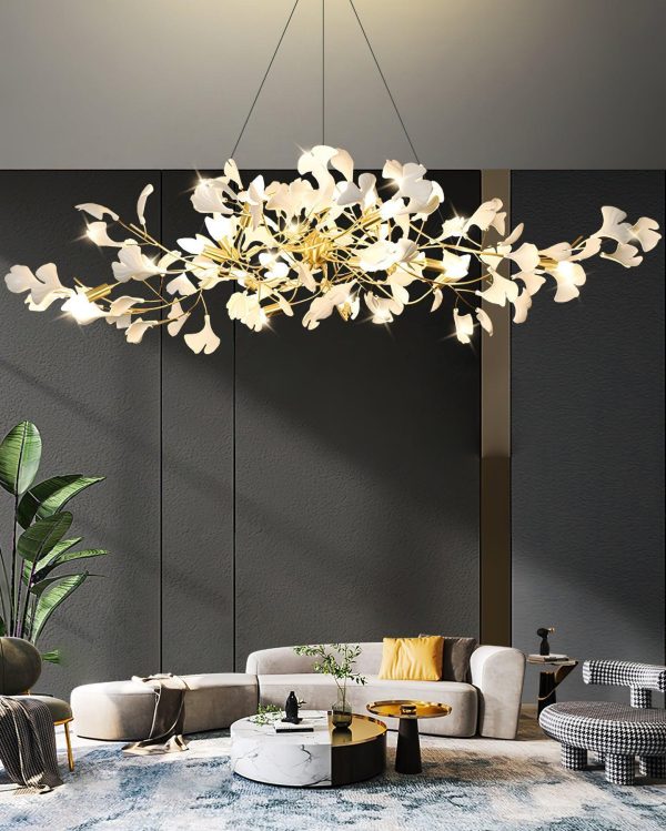 gingko chandelier style c
