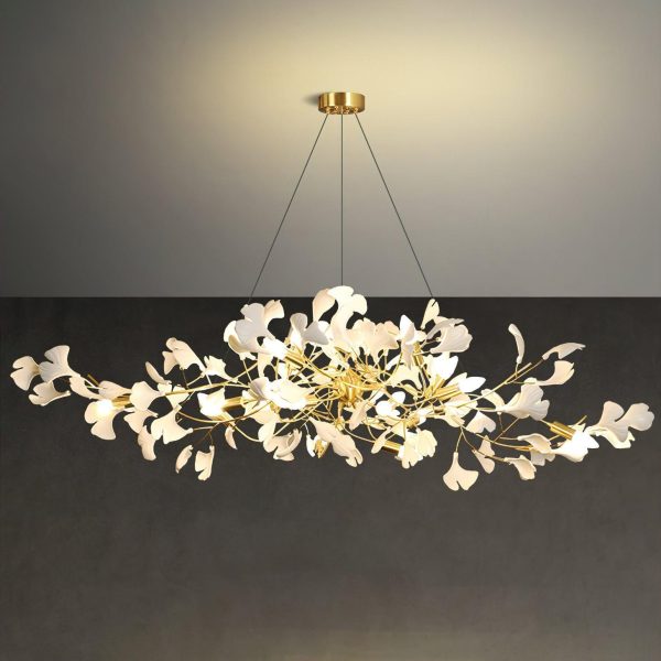gingko chandelier style c