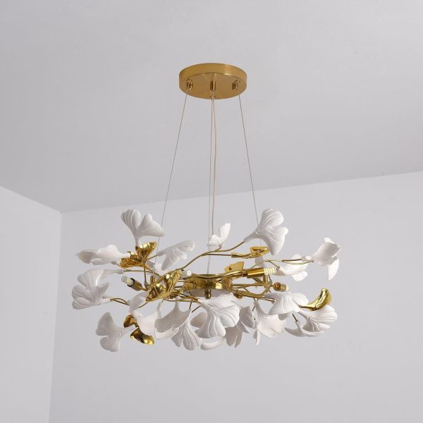 gingko chandelier style d