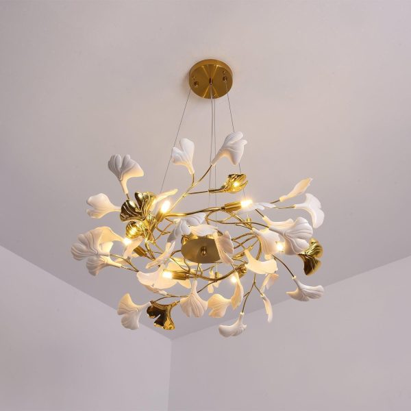 gingko chandelier style d