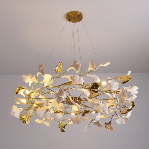gingko chandelier style d