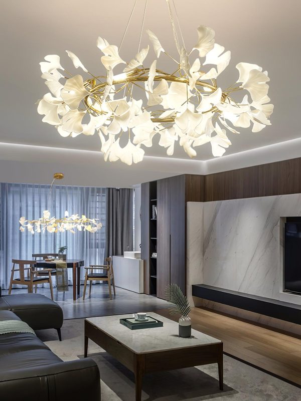 gingko chandelier style d