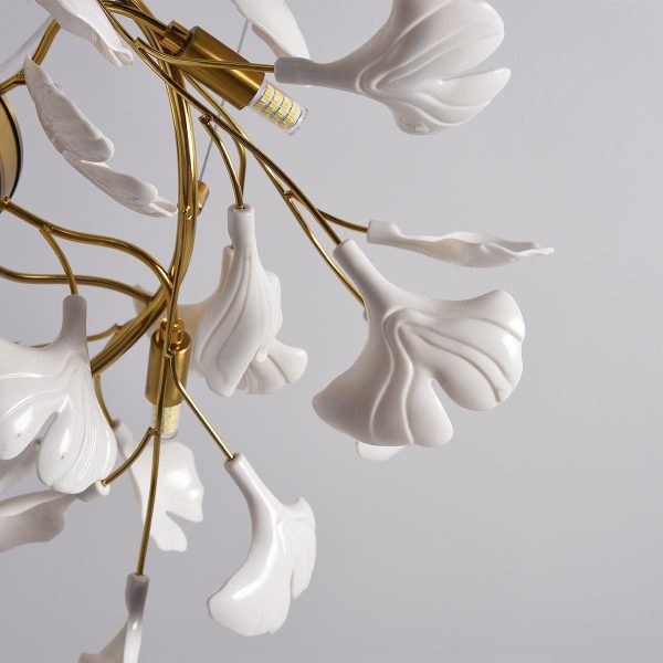 gingko chandelier style d