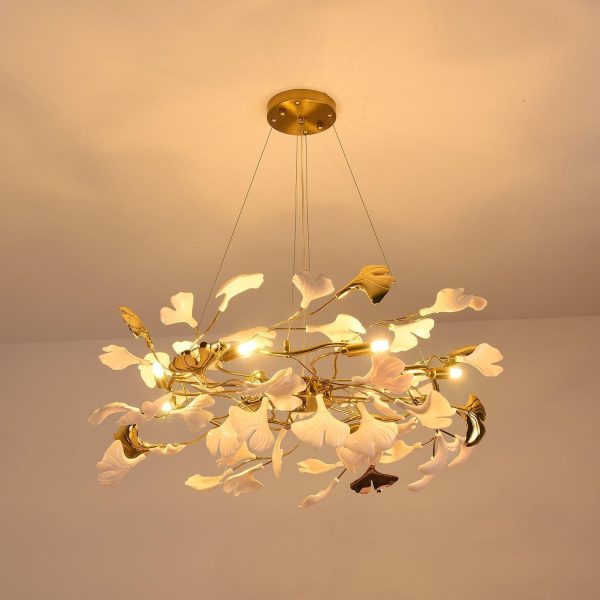 gingko chandelier style d