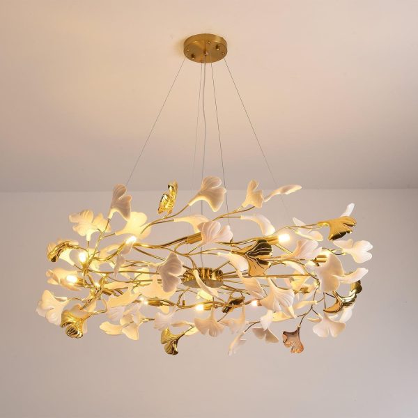 gingko chandelier style d