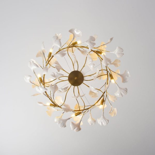gingko chandelier style d