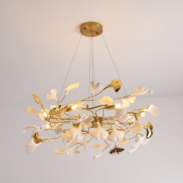 gingko chandelier style d