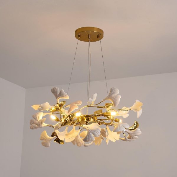 gingko chandelier style d