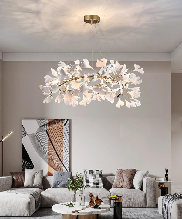 gingko chandelier style e