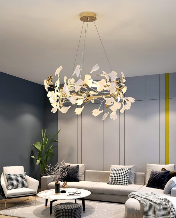 gingko chandelier style e
