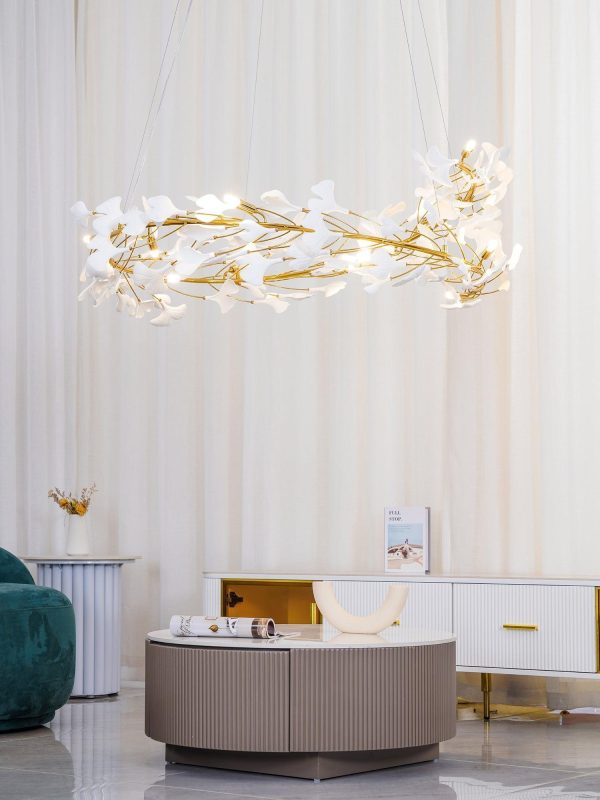 gingko chandelier style e