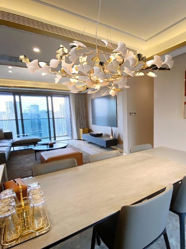 gingko chandelier style f
