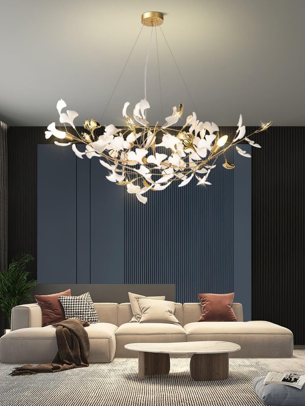 gingko chandelier style f