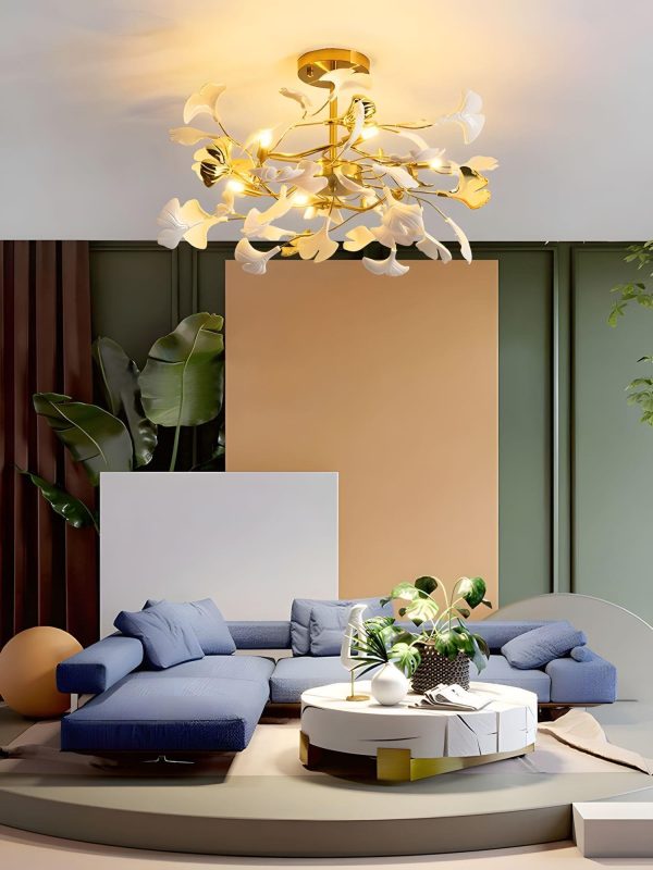 gingko chandelier style g