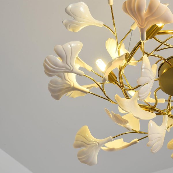gingko chandelier style g