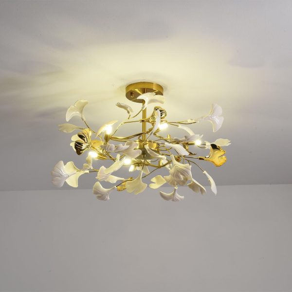 gingko chandelier style g