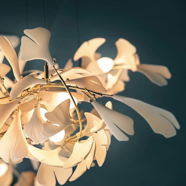 gingko chandelier style h