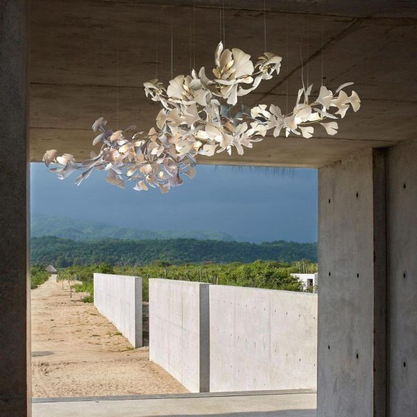 gingko chandelier style h