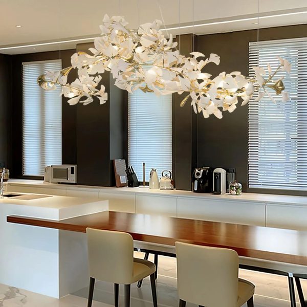 gingko chandelier style h