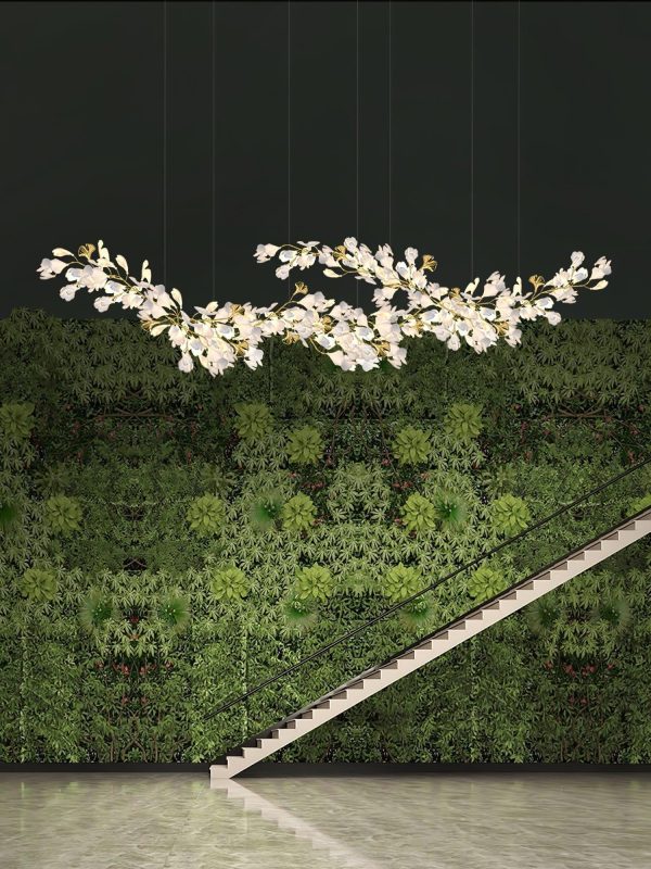 gingko chandelier style h