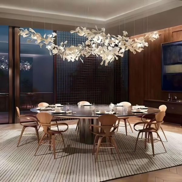 gingko chandelier style h